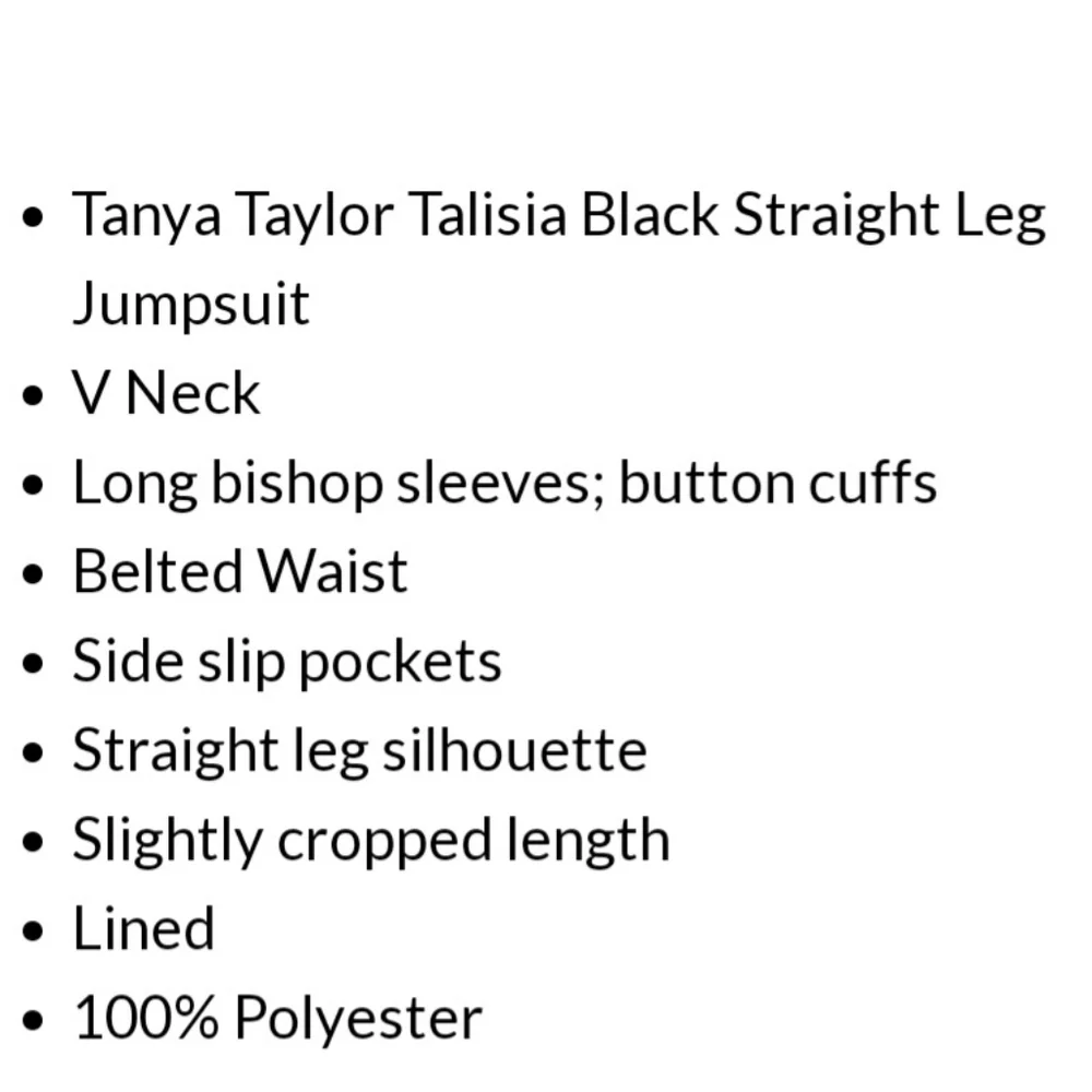 NWT Tanya Taylor Jumpsuit - Picture 8 of 8